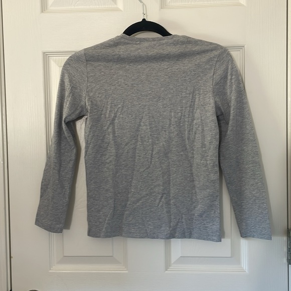 Paul Smith Junior Boys Long Sleeve Tee Shirt Zebra Size 10a Gray - Picture 6 of 6